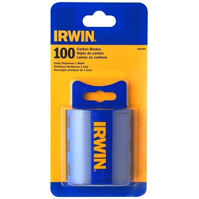 UTILITY KNIFE CARBON BLADE (100/PKG)
